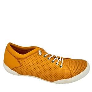 NEW GELATO women's teejay casual sneakers in orange